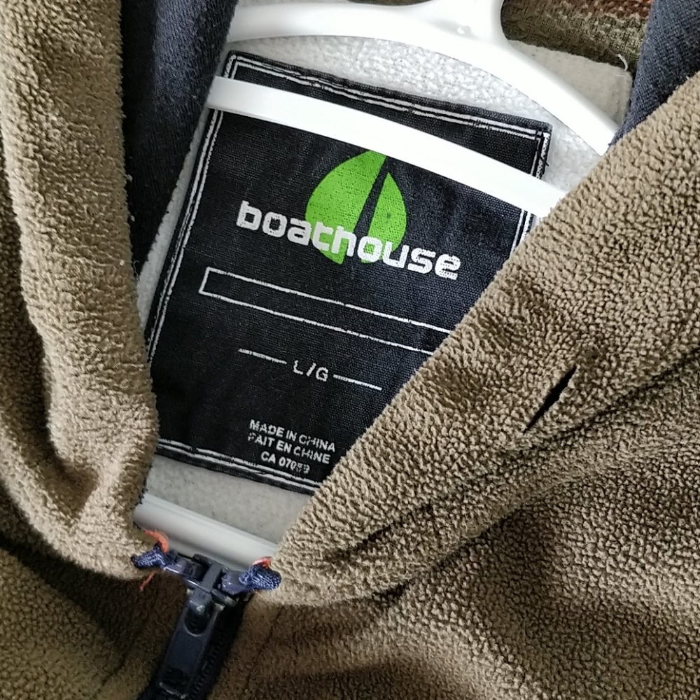 Olive Green Tech Headphone Hoodie - Picture 3 of 6